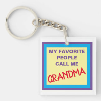 GRANDMA KEY RING