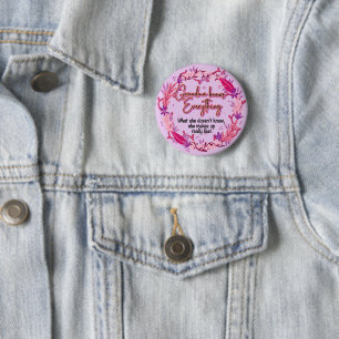 Grandma Knows Everything 6 Cm Round Badge