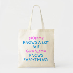 Grandma knows everything Mother's Day Gift Tote Bag