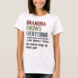 Grandma Knows Everything Shirt