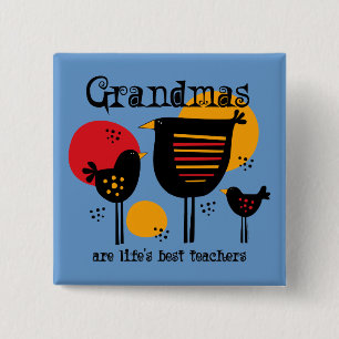 Grandma Life's Best Teacher Pin