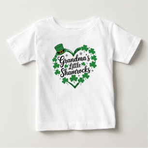 Grandma Little Shamrock  Baby T-Shirt