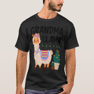 Grandma Llama For Women T-Shirt