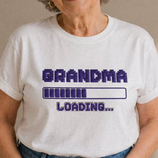 Grandma Loading Pregnancy Reveal Shirt