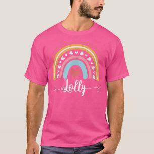 Grandma Lolly Gifts For Grandma Cute Oma Rainbow M T-Shirt