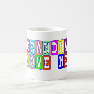 grandma love me mug