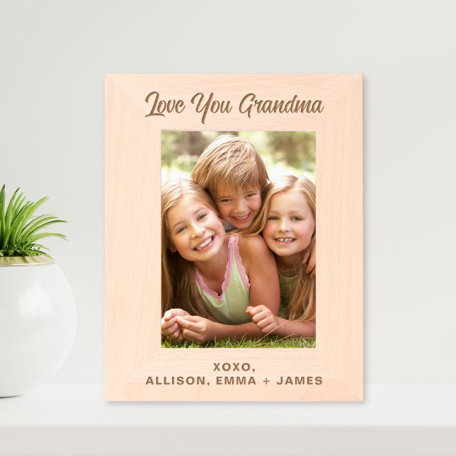 Grandma Love You Etched Frames (Creator Uploaded)