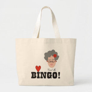 Grandma Loves Bingo Bag