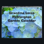 Grandma Loves Hydrangeas Garden Calendar<br><div class="desc">Grandma Loves Hydrangeas Garden CALENDARS HYDRANGEA FLOWERS Calendars, Blue Pink colourful Hydrangeas Flowers Calendar, Gift Calendars, Christmas Gifts, OFFICE ART, Corporate Client Git Calendars, Artwork Calendars, White Pink Purple Blue Hydrangeas, Botanical Floral Flower Wall Calendars, Garden Landscapes. BASLEE TROUTMAN FINE ART COLLECTIONS. Bookmark this site for great gift ideas all...</div>