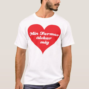 Grandma Loves Me (Swedish) T-Shirt