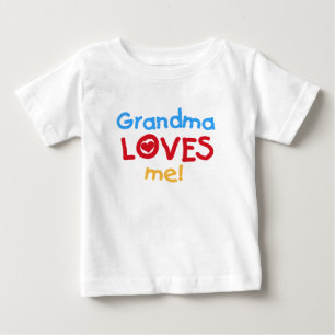 Grandma Loves Me T-shirts and Gifts