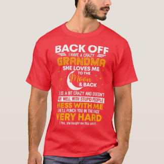 Grandma Loves Me To The Moon And Back Mother's Day T-Shirt
