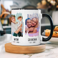Grandma Milestones Photos & Years Custom Text Gift