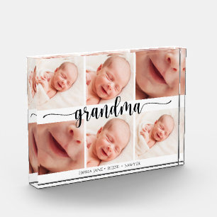 Grandma Mother’s Day Photo Collage Photo Block