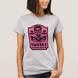 Grandma Motorbike Rider T-Shirt