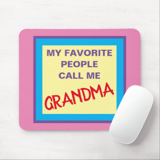 GRANDMA MOUSE MAT