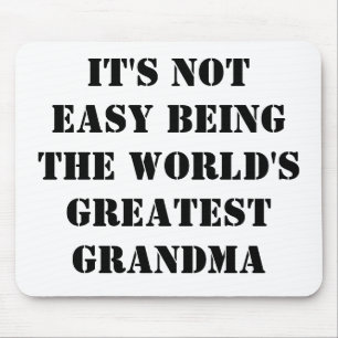 Grandma Mouse Mat