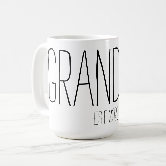 Grandma mug with EST (Front Left)