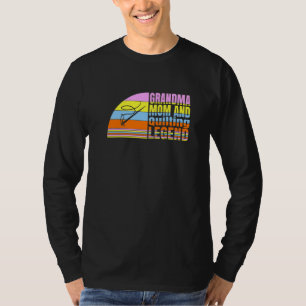 Grandma Mum And Quilting Legend Sewing Women Quilt T-Shirt