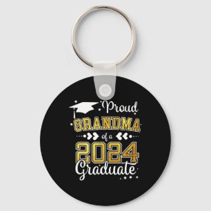 Grandma Of A Cl Of 2024 Graduate 2024 Senior 2024  Key Ring