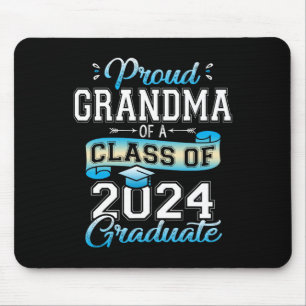 Grandma Of A Cl Of 2024 Graduate Funny Senior 2024 Mouse Mat