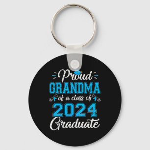Grandma Of A Cl Of 2024 Graduate Senior 24 Key Ring