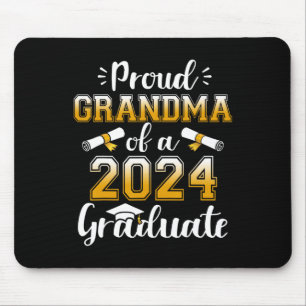 Grandma Of A Cl Of 2024 Graduate Senior Graduation Mouse Mat