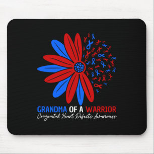 Grandma Of A Warrior Congenital Heart Defects Awar Mouse Mat