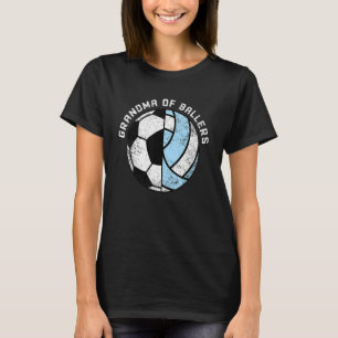 Grandma Of Ballers   Soccer Volleyball Grandma T-Shirt