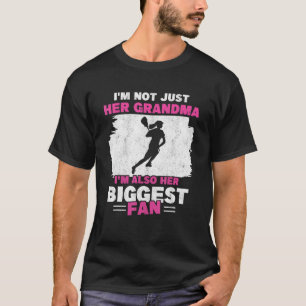 Grandma Of Lacrosse Player Girl Lax Lacrosse Fan W T-Shirt