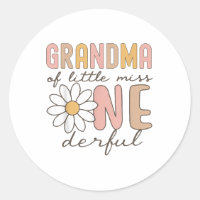 Grandma Of Little Miss Onederful First Birthday Da
