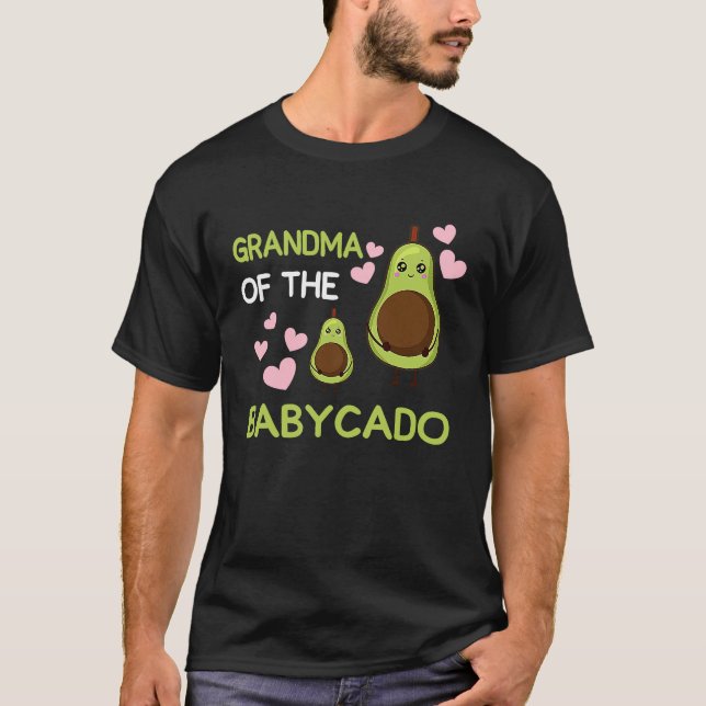 Grandma of the babycado avocado mamacado Guacamole T-Shirt (Front)