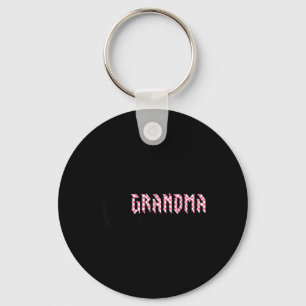 Grandma of The Bad Two the Bone Birthday 2 Years Key Ring