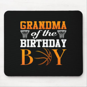 Grandma Of The Birthday Boy Basball Matching Mouse Mat