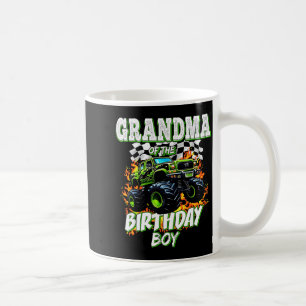 Grandma Of The Birthday Boy Monster Truck Birthday Coffee Mug
