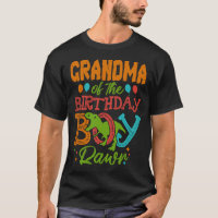 GRANDMA Of The Birthday Boy Rawr Dinosaur
