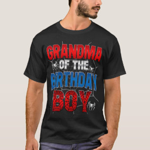 Grandma Of The Birthday Boy Shirt Matching Family 