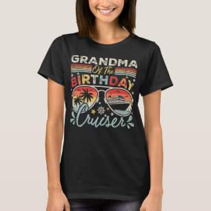 Grandma of the Birthday Cruiser Vacation Women T-Shirt