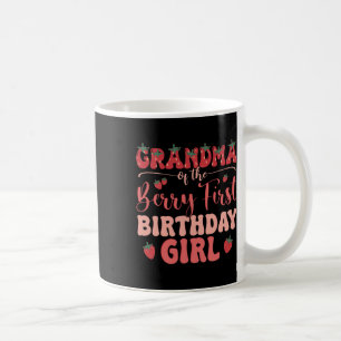 Grandma Of The Birthday Girl Berry First Family Pa Coffee Mug
