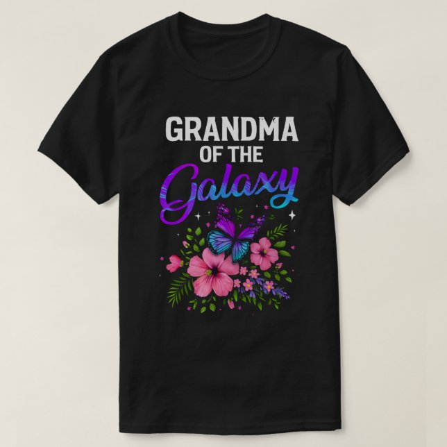 Grandma of the galaxy T-Shirt (Design Front)