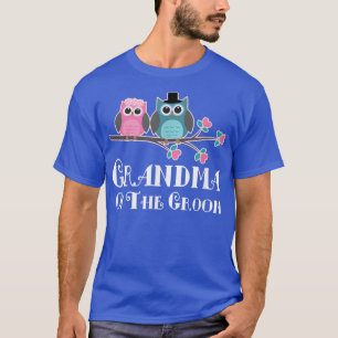 Grandma Of The Groom Wedding Bridal Party  T-Shirt