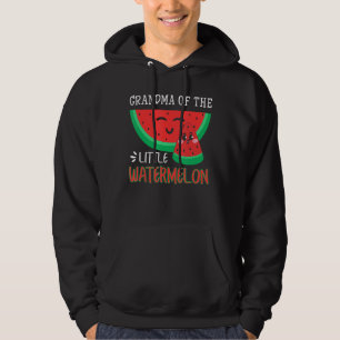 Grandma Of The Little Watermelon Melon Family Matc Hoodie