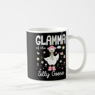 Grandma of the silly goose 1st birthday girl famil coffee mug