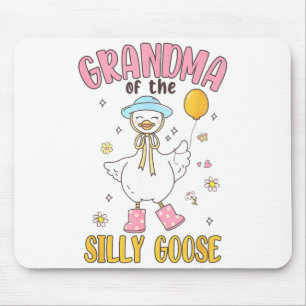 Grandma Of The Silly Goose First Birthday Family M Mouse Mat