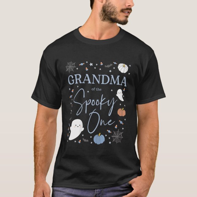 Grandma of the Spooky One First Birthday Boy 1st H T-Shirt (Front)