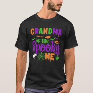 Grandma of the Spooky One Halloween 1st Birthday M T-Shirt