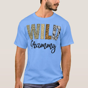 Grandma of The Wild One Zoo Birthday Safari Jungle T-Shirt