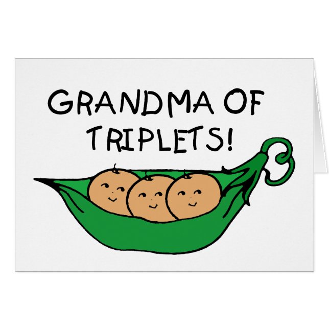 Grandma of Triplets Pod (Front Horizontal)