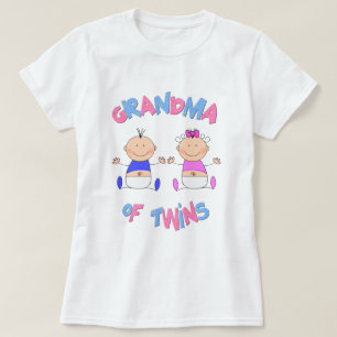 Grandma of Twin Babies T-Shirt
