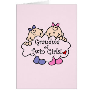 Grandma of Twin Girls Tshirts and Gifts